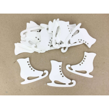Corolla Exp-Imp. Kft Fehér korcsolya 5cm 15db/csomag dekorációs kellék
