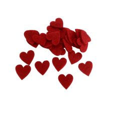 Corolla Exp-Imp. Kft Filc szív 2cm 5db/csomag dekorációs kellék