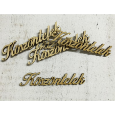 Corolla Exp-Imp. Kft Köszöntelek felirat 10cm 5db/csomag dekorációs kellék