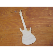 Corolla Exp-Imp. Kft Natúr fa - Gitár 8x24,8cm dekorációs kellék