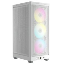 Corsair 2000D RGB Airflow Számítógépház - Fehér számítógép ház