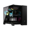 Corsair Ház iCUE LINK 2500X RGB, 2x RX120 RGB Ventilátor, Tápegység nélkül, Edzett Üveg, fekete (CC-9011267-WW)