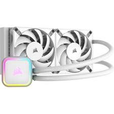 Corsair iCUE H100i RGB ELITE fehér hűtés