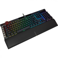 Corsair K100 RGB Optical-Mechanical Gaming Keyboard Corsair OPX Switch Black US billentyűzet