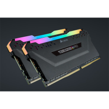 Corsair Memória VENGEANCE RGB PRO DDR4 32GB 3200MHz C16 (Kit of 2), fekete memória (ram)