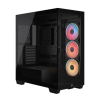 Corsair Midi Tower 3500X LXR LINK TG Fekete