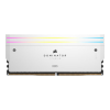 Corsair RAM Dominator Titanium RGB - 64 GB (2 x 32 GB Kit) - DDR5 6400 DIMM CL32 (CMP64GX5M2B6400C32W)
