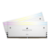 Corsair RAM Dominator Titanium RGB - 96 GB (2 x 48 GB Kit) - DDR5 6600 DIMM CL32 (CMP96GX5M2B6600C32W)