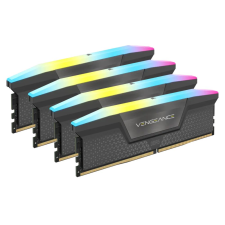 Corsair RAM Memory Kit VENGEANCE RGB - 64GB (4 x 16GB Kit) - DDR5 5600 MT/s C36 (CMH64GX5M4B5600Z36) memória (ram)