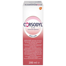 Corsodyl szájvíz 0,1% 200 ml szájvíz