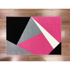 CORTINATEX Barcelona 198 pink geometriai mintás szőnyeg 160x230 cm lakástextília