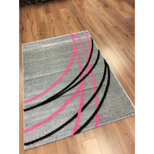 CORTINATEX Barcelona E742 szürke-rózsaszín szőnyeg 120x170 cm lakástextília