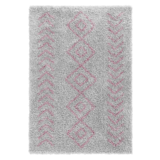 CORTINATEX ETHNO 8685 rózsaszín-szürke színű szőnyeg 160x230 cm lakástextília