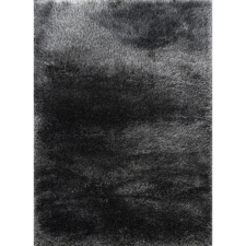 CORTINATEX Seven soft 7901 fekete-szürke shaggy szőnyeg 160x220 cm lakástextília