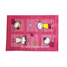 CORTINATEX SH Bambino 2107 pink színű gyerekszőnyeg 120x170 cm lakástextília