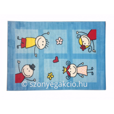 CORTINATEX SH Bambino 2107 türkizkék színű gyerekszőnyeg 120x170 cm lakástextília