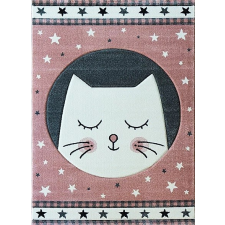CORTINATEX Smart Kids 22412 pink - Cicás rózsaszín gyerekszőnyeg 160x230 cm lakástextília
