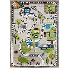 CORTINATEX Smart Kids 22919 beige - Utcás bézs gyerekszőnyeg 120x180 cm lakástextília