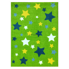 CORTINATEX Trendy Kids Zöld csillagos D234A szőnyeg 200x280 cm lakástextília