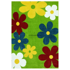 CORTINATEX Trendy Kids Zöld virágos D236A szőnyeg 200x280 cm lakástextília