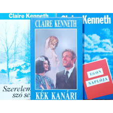 Corvin Kék kanári + Szerelemről szó sem volt... + Egon naplója (3 kötet) - Claire Kenneth antikvárium - használt könyv