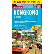 Corvina Kiadó Hongkong útikönyv Marco Polo térkép