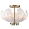 Cosmolight Cosmolight CANNES C07739BR Fali lámpa 7x40W/E14 IP20