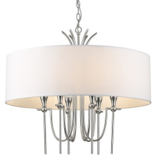Cosmolight glamour klasszikus csillár las vegas fehér nikkel cosp06698ni-wh világítás