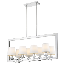 Cosmolight glamour klasszikus csillár london fehér króm cosp08038ch-wh világítás
