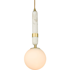 Cosmolight glamour modern függeszték la spezia fehér sárgaréz cosp01329br világítás
