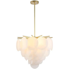 Cosmolight glamour modern függeszték tromso ekrü sárgaréz cosp04094br világítás