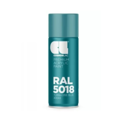  COSMOSLAC RAL LINE Premium festék spray 400ml RAL 5018 Turquoise Blue aeroszolos termék