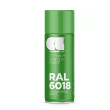  COSMOSLAC RAL LINE Premium festék spray 400ml RAL 6018 Yellow Green aeroszolos termék