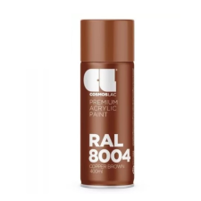 COSMOSLAC RAL LINE Premium festék spray 400ml RAL 8004 Copper Brown aeroszolos termék