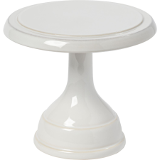 Costa Nova "Cook & Host" tál lábon, fehér, magasság: 143 mm, átmérő: 160 mm tányér és evőeszköz