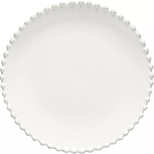 Costa Nova »Pearl« Lapos tányér, magasság: 24 mm, átmérő: 220 mm, fehér tányér és evőeszköz