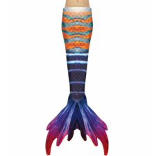 Costum de baie Sirena, Bleu, Orange, 130 cm gyerek fürdőruha