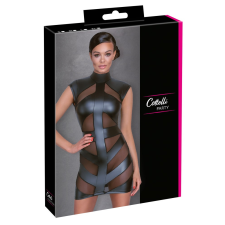 Cottelli Collection Cottelli - fényes, testre simuló ruha (fekete) fantázia ruha