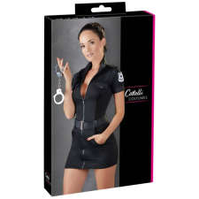 Cottelli Collection Cottelli Police - rendőrnő jelmez ruha (fekete) fantázia ruha
