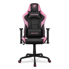 Cougar Armor Elite Gamer szék - Fekete/Rózsaszín (CGR-ARMOR ELITE-P) forgószék