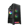 Cougar Duoface RGB Számítógépház - Fekete