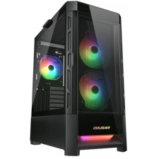 COUGAR GAMING Cougar | Duoface RGB Black | PC Case (CGR-5ZD1B-RGB) - Számítógépház számítógép ház