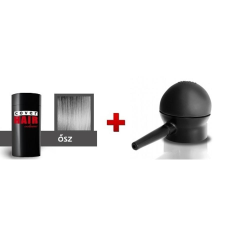 Cover Hair Volume hajdúsító, 30 g, ősz + szórófej hajformázó gép
