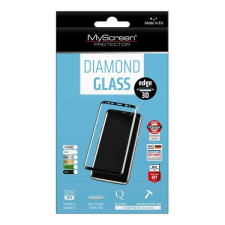 Cover MYSCREEN DIAMOND GLASS EDGE képernyővédő üveg (3D full cover, íves, karcálló, 0.33 mm, 9H) FEKETE... mobiltelefon kellék