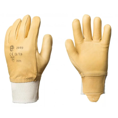 Coverguard 2450 BŐRKESZTYŰ, SÁRGA SZÍNMARHA TENYÉR ÉS KÉZHÁT, VÍZTASZÍTÓ 8-10 MÉRET (G)