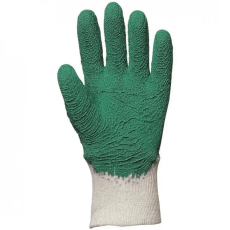 Coverguard 3809 MÁRTOTT ZÖLD KREPP LATEX, ERŐS, ÉRDES, SZELLŐZŐ KÉZHÁT_9 (G)