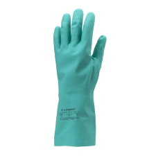 Coverguard 5520 NITRIL ZÖLD VEGYSZERÁLLÓ VÉDŐKESZTYŰ, 33CM/0,38MM_10 (G) védőkesztyű