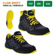Coverguard 9SWIH10037 CLAW SWIFT S1 SRC ESD VÉDŐBAKANCS_37 (G) munkavédelmi cipő