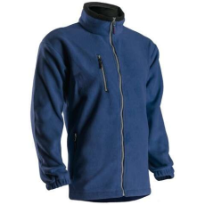 Coverguard ANGARA kék cipzáros pulóver, vastag 450 g/m2-es mikropolár, méret: XL, szín: Kék