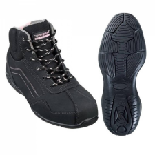 Coverguard Bakancs Rubis S3 CK női műanyag orrmerevítő fekete/rózsaszín/szürke 36 munkavédelmi cipő